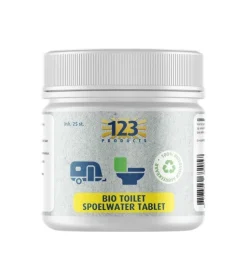 123 Bio Toilet Spoelwater Tablet 25s