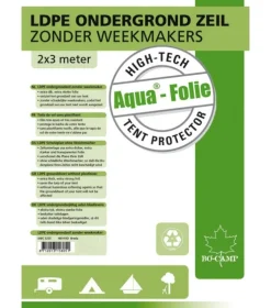 Bo-Camp Aqua folie 0.1mm 4x4 meter