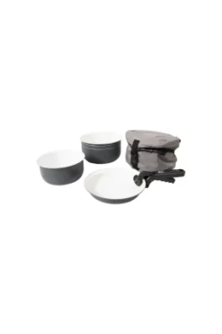 Bo-Camp Pannenset Camping Ceramic 7-dlg