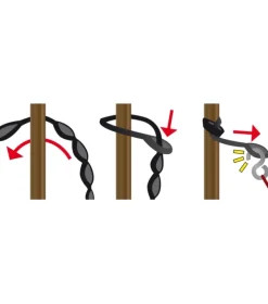Bo-Camp Travel Hammock straps 2 stuks