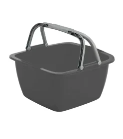 Bo-Camp Wasbak Camping vierkant 18,5ltr gri