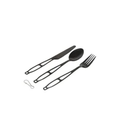 Bo-Trail Outdoorbestek in etui 3-dlg rvs