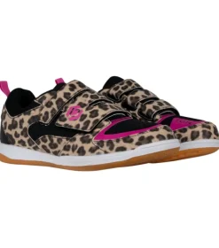 Brabo BF1022B  Indoor Shoe Velcro Leopard