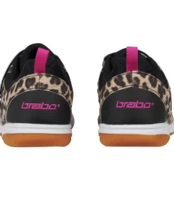 Brabo BF1022B  Indoor Shoe Velcro Leopard