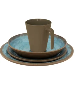 Eurotrail Ocean Servies 16 delig brown/blu