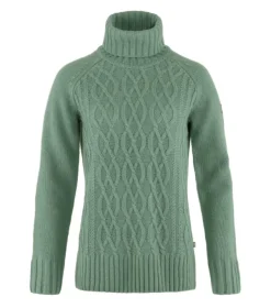 Fjällräven Ovik Cable Knit Roller Neck W