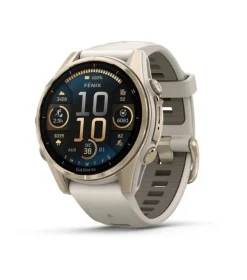 Garmin fenix 8 43 mm, AMOLED Sapphire Soft Gold titaniu