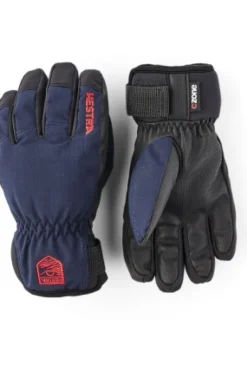 Hestra CZone Primaloft Flex - 5 finger Black-10