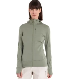 Icebreaker W Mer 260 Quantum IV LS Zip Ho