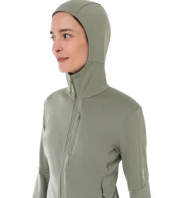 Icebreaker W Mer 260 Quantum IV LS Zip Ho