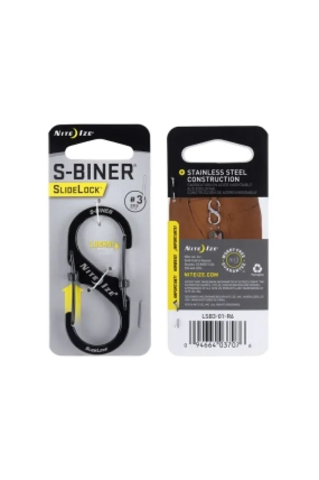 Nite Ize S-Biner #4 Slidelock Stainless