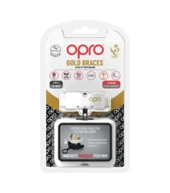 Opro Gold Ultra Fit Mouthguard Braces