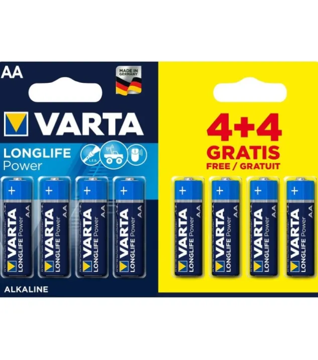 Varta Longlife Power AA 4+4